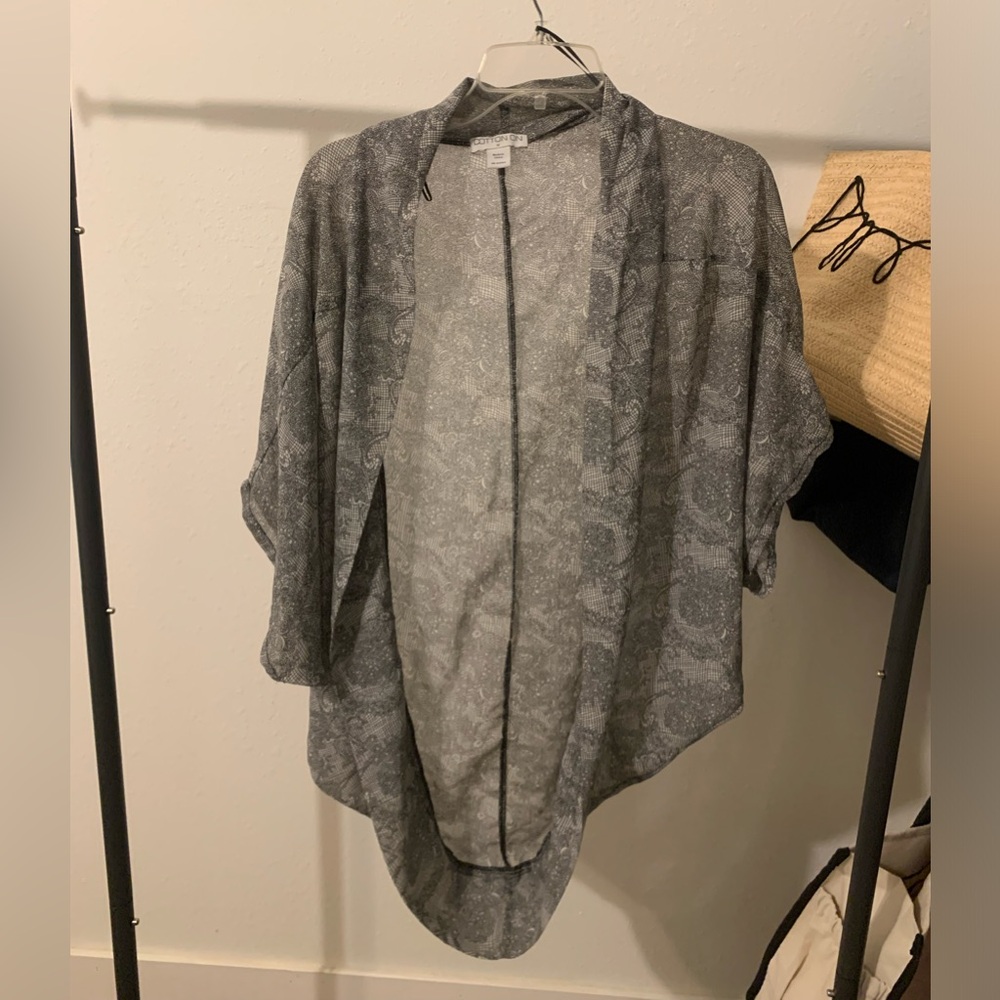 Black and gray cover up by Cotton On